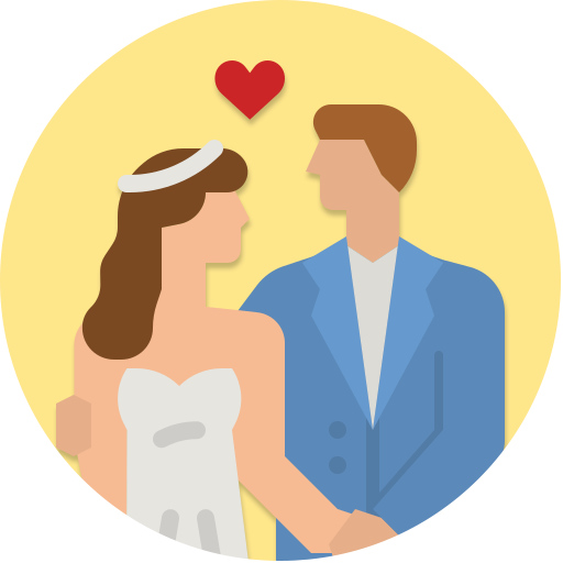 Happy couple